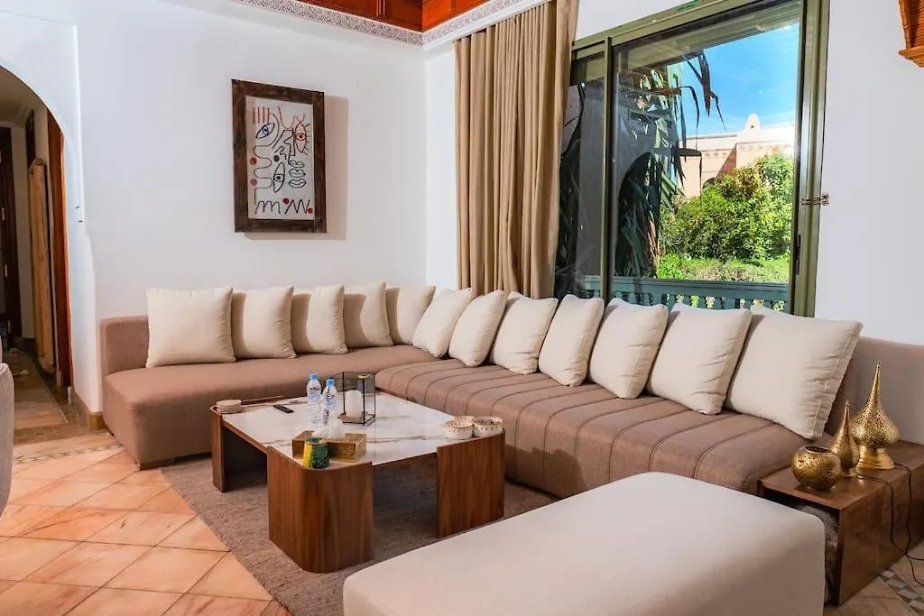 Serenity In La Palmeraie: 2-Bed Apartment Marrakesh