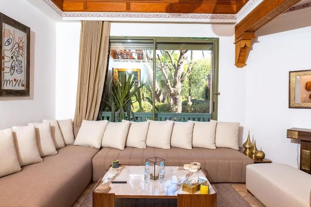 Serenity In La Palmeraie: 2-Bed Apartment 马拉喀什 0*,